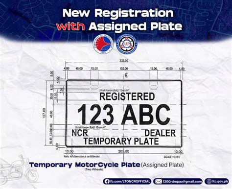 lto plate number format